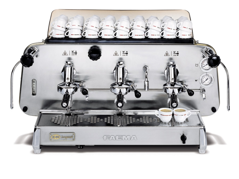 Faema E61 Legend kopen of leasen? Neem contact op. Aroma Club
